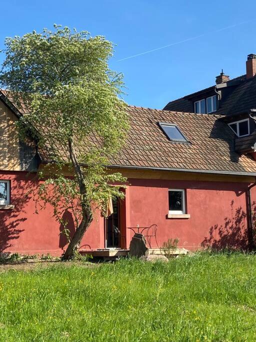 Scheune Im Gruenen Staufen Exterior foto